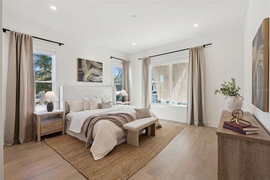 Furnished interior view inside a new home in , Orlando (Image 19).