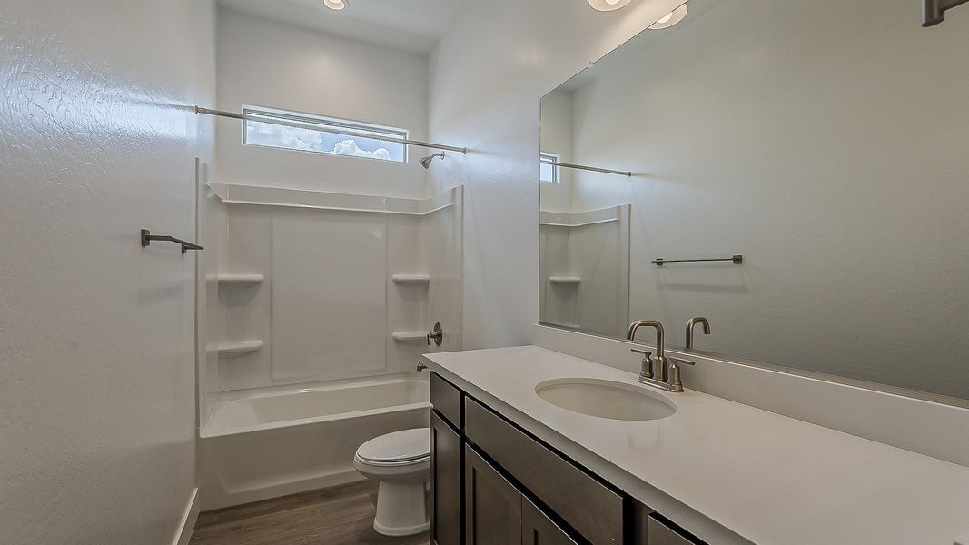 Furnished interior view inside a new home in Hacienda at Estrella, Goodyear (Image 4).