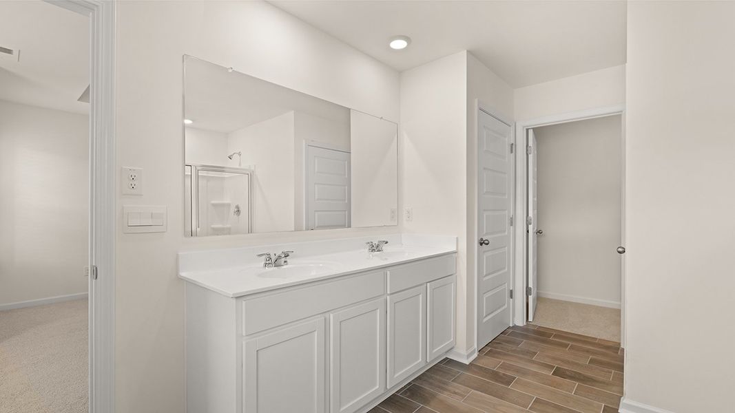 Furnished interior view inside a new home in Independence Villas and Townhomes, Loganville (Image 8).