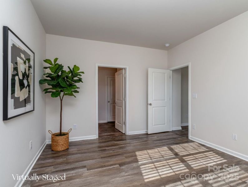 Virtually Staged-Master Bedroom