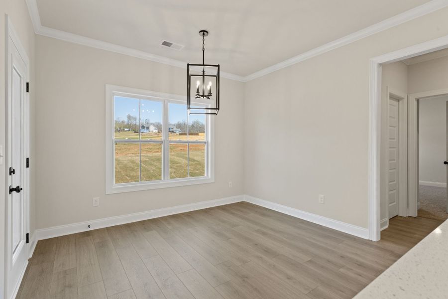 Spacious, unfurnished interior of a new home in Cherokee Knoll, Williamston (Image 17).