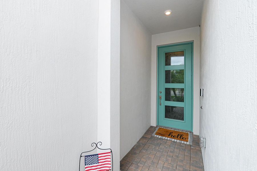 Furnished interior view inside a new home in , Port St. Lucie (Image 38).