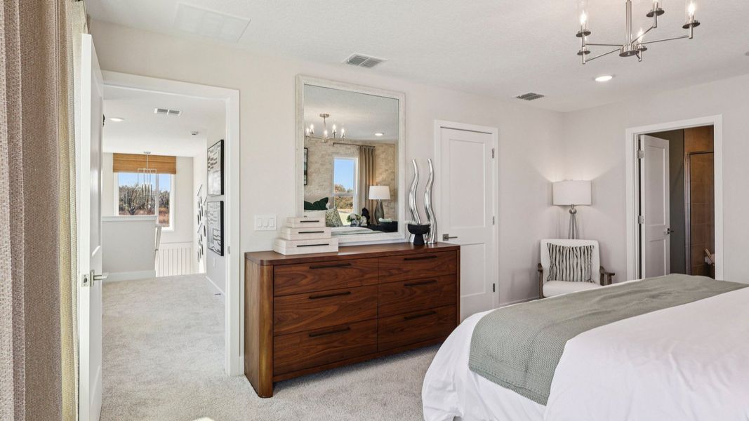 The Mangrove Model Floorplan Primary Suite by DRB Homes