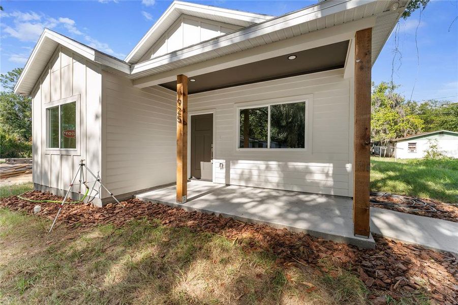 Exterior details and patio area of a home in , Gainesville (Image 19). Exterior details and patio area of a home in , Gainesville (Image 19).