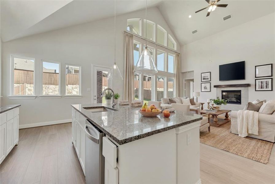 Furnished interior view inside a new home in Monterra, Rockwall (Image 16).