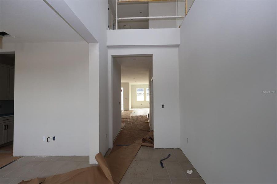 In-progress construction of a new home in Center Lake on the Park, St. Cloud, FL (Image 26).