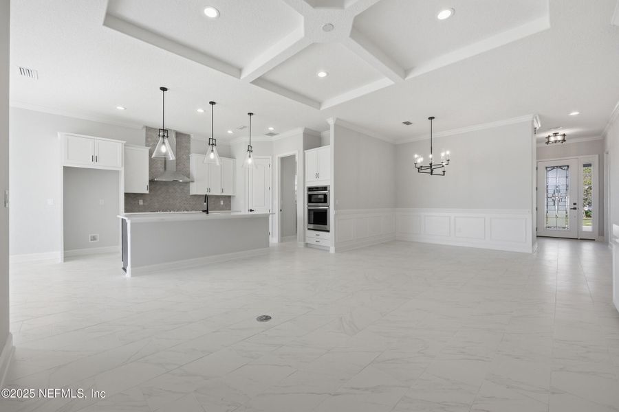 Spacious, unfurnished interior of a new home in Silver Landing At Silverleaf, St. Augustine (Image 25). Spacious, unfurnished interior of a new home in Silver Landing At Silverleaf, St. Augustine (Image 25).