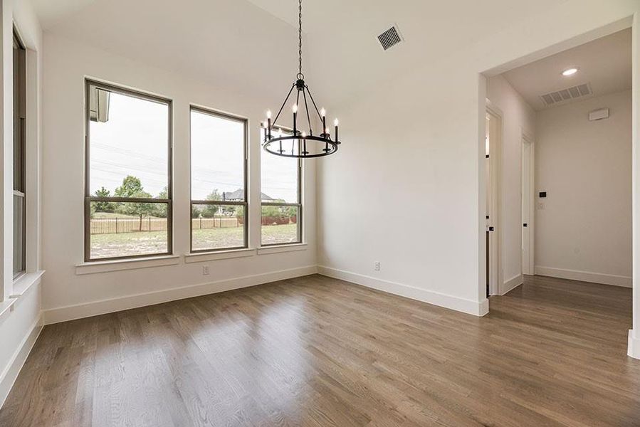 Spacious, unfurnished interior of a new home in King's Crossing - Phase 3, Parker (Image 22).