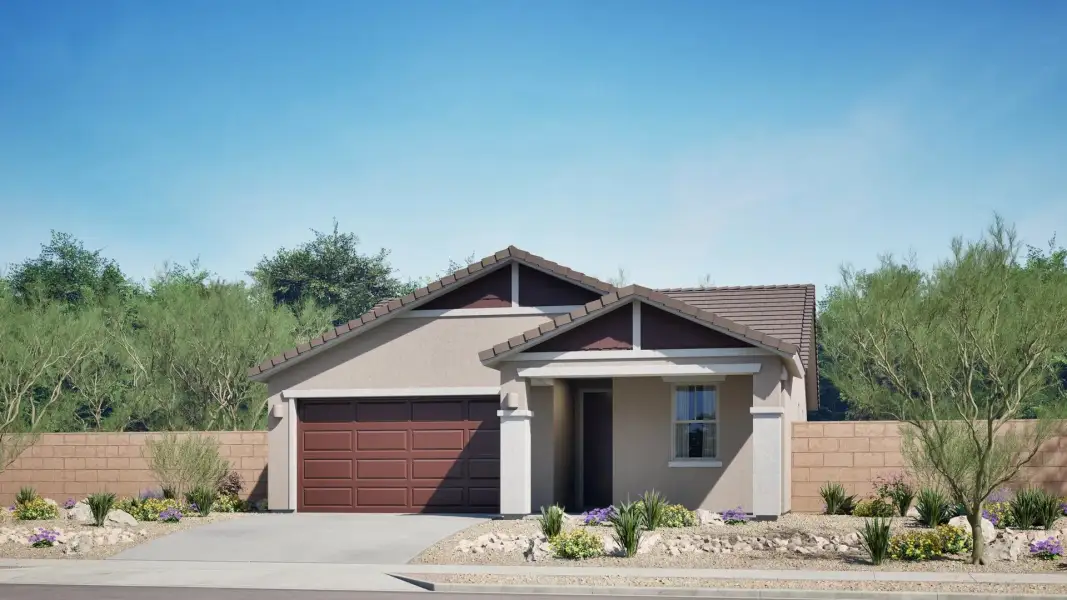 Home exterior render streetview Home exterior render streetview