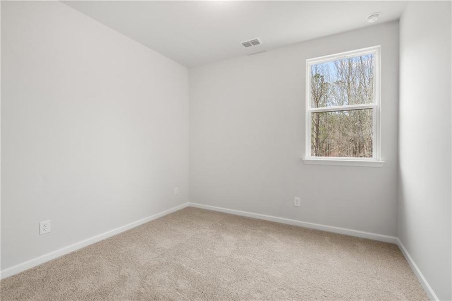 Spacious, unfurnished interior of a new home in Riverwood, Dallas (Image 16). Spacious, unfurnished interior of a new home in Riverwood, Dallas (Image 16).