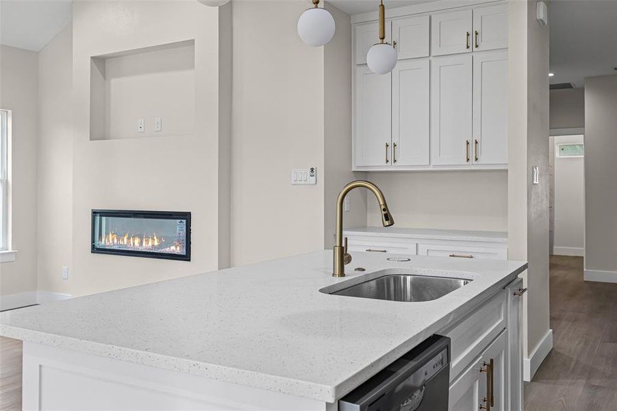 Furnished interior view inside a new home in , Granbury (Image 11).