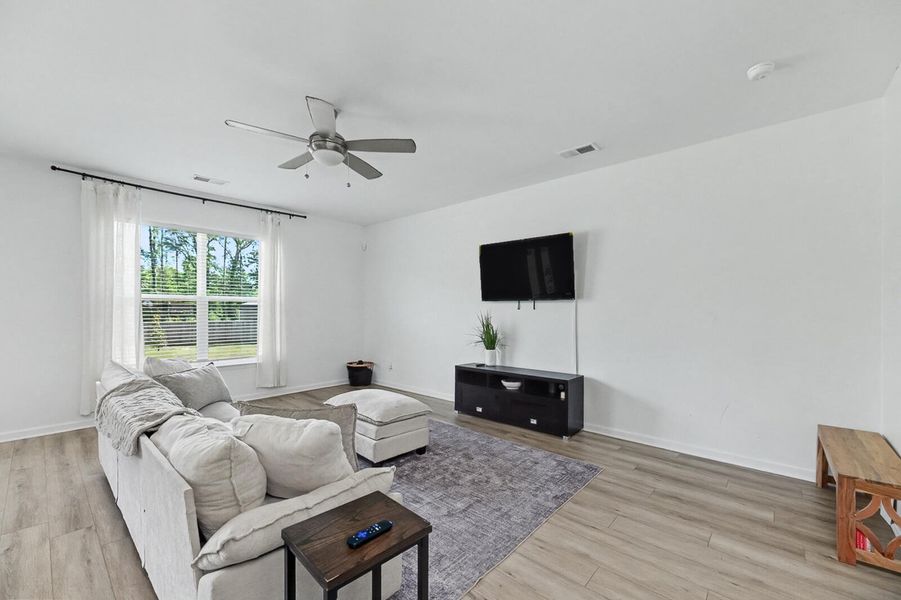 Furnished interior view inside a new home in Parker's Preserve, Ridgeville (Image 5).