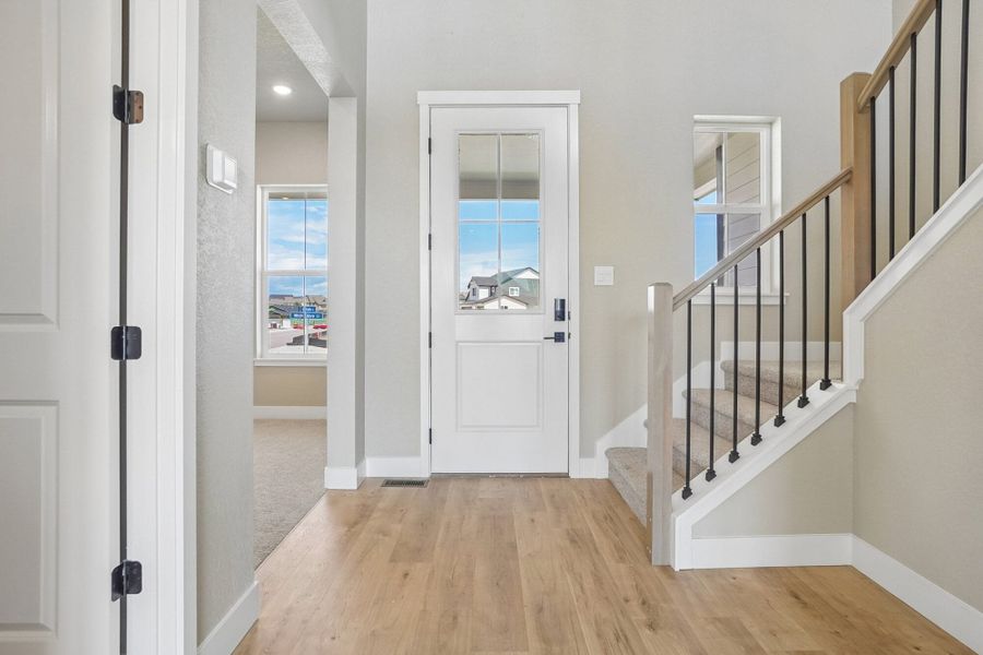 Spacious, unfurnished interior of a new home in Jackson Creek North, Monument (Image 23).