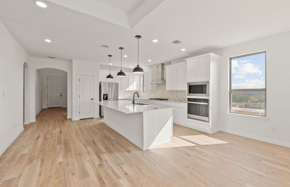 Furnished interior view inside a new home in Crescent Bluff, Georgetown (Image 11).