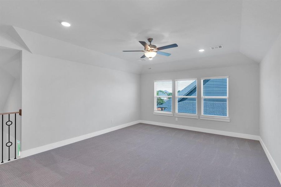 Spacious, unfurnished interior of a new home in Ten Mile Creek Estates, DeSoto (Image 18). Spacious, unfurnished interior of a new home in Ten Mile Creek Estates, DeSoto (Image 18).