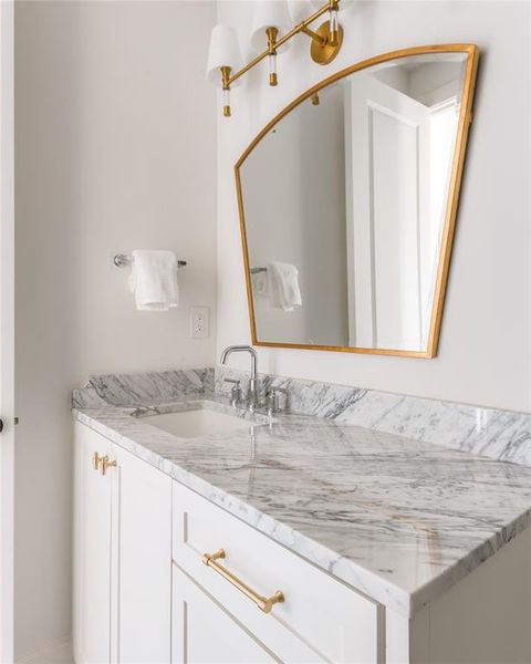 Close-up of interior finishes inside a home in , Dallas (Image 19).