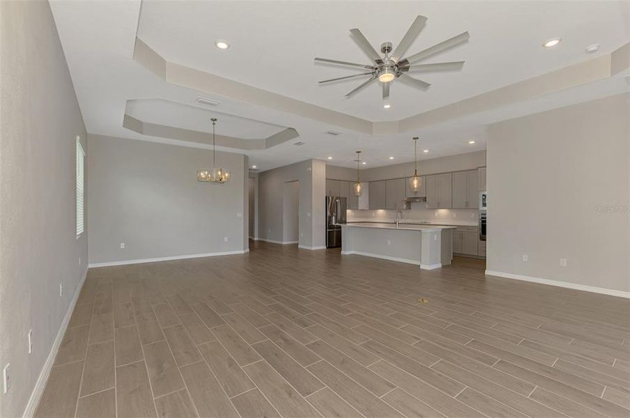Spacious, unfurnished interior of a new home in Wellen Park Golf & Country Club, Venice (Image 33). Spacious, unfurnished interior of a new home in Wellen Park Golf & Country Club, Venice (Image 33).