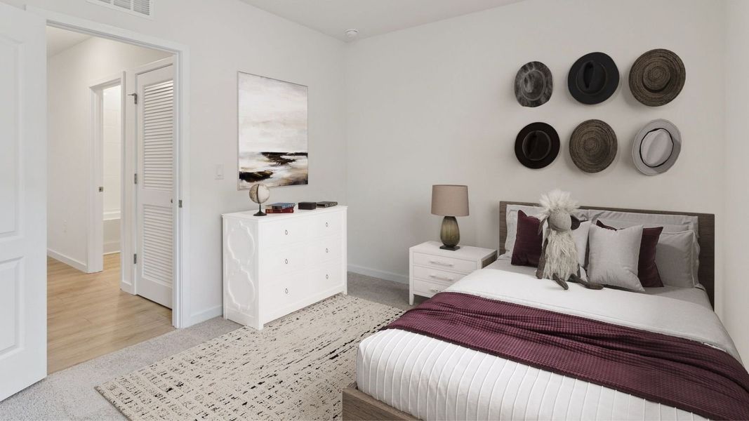 Representative furnished interior of a home built from the Jemison by D.R. Horton in Kindred, Kissimmee (Image 13). Representative furnished interior of a home built from the Jemison by D.R. Horton in Kindred, Kissimmee (Image 13).