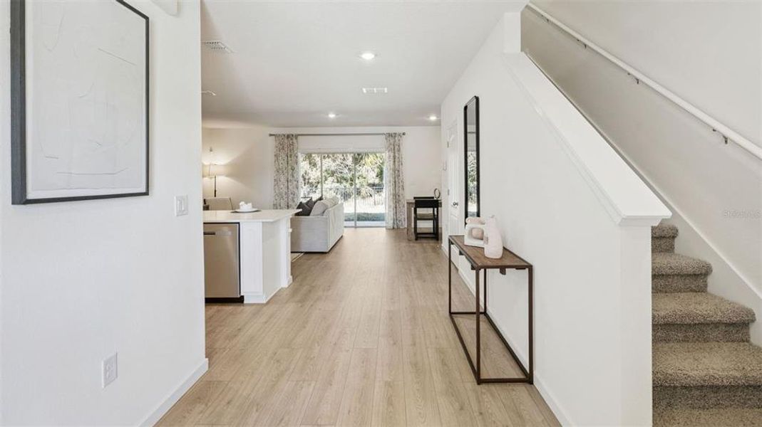 Furnished interior view inside a new home in Oak Pointe, Apopka (Image 5).
