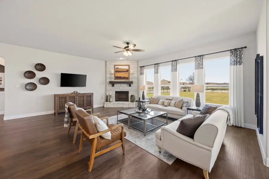 Representative furnished interior of a home built from the Concept 2464 by Risewell Homes in Abe's Landing, Granbury (Image 10). Representative furnished interior of a home built from the Concept 2464 by Risewell Homes in Abe's Landing, Granbury (Image 10).