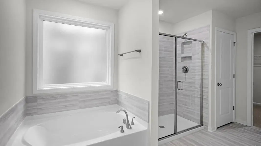 Furnished interior view inside a new home in Horton Park, Apex (Image 11).