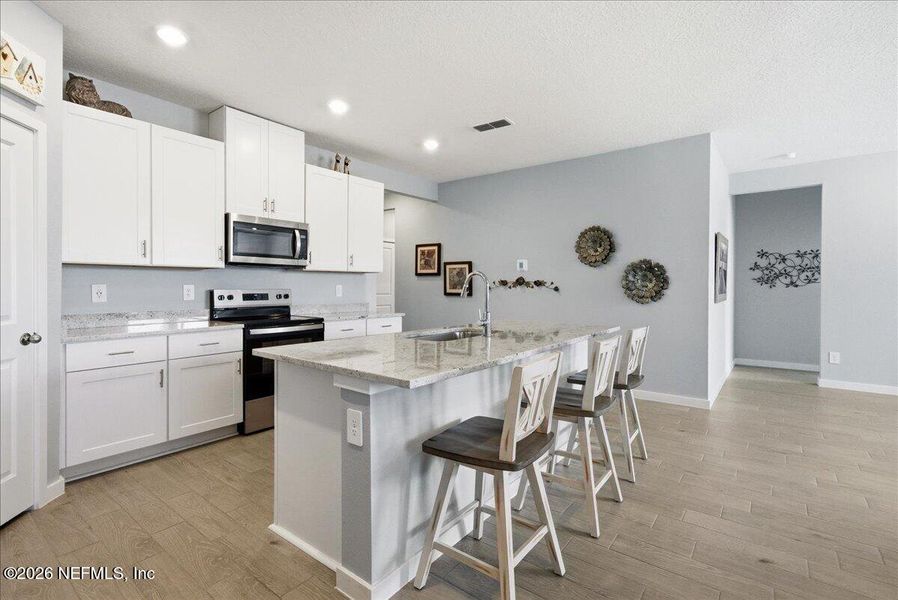 Furnished interior view inside a new home in , Palm Coast (Image 8).