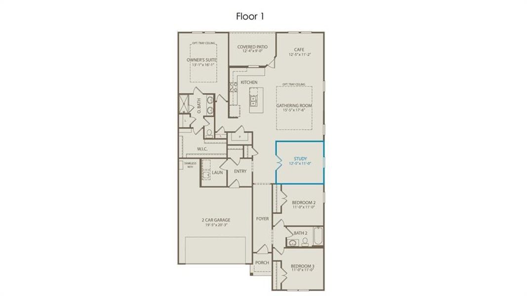Floor plan for home