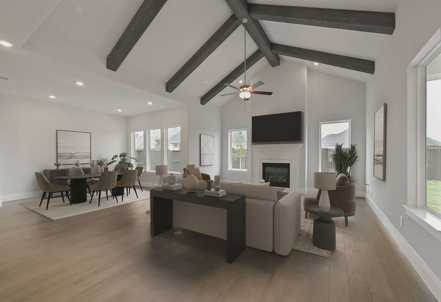 Plan 6060 Great Room - Staged - 6 of 23 Plan 6060 Great Room - Staged - 6 of 23