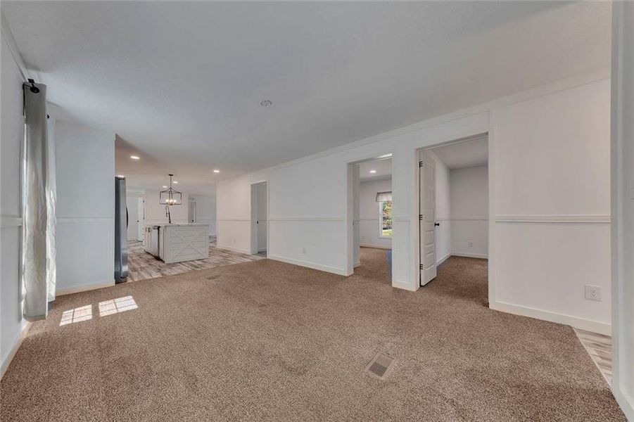 Spacious, unfurnished interior of a new home in , Maysville (Image 29).