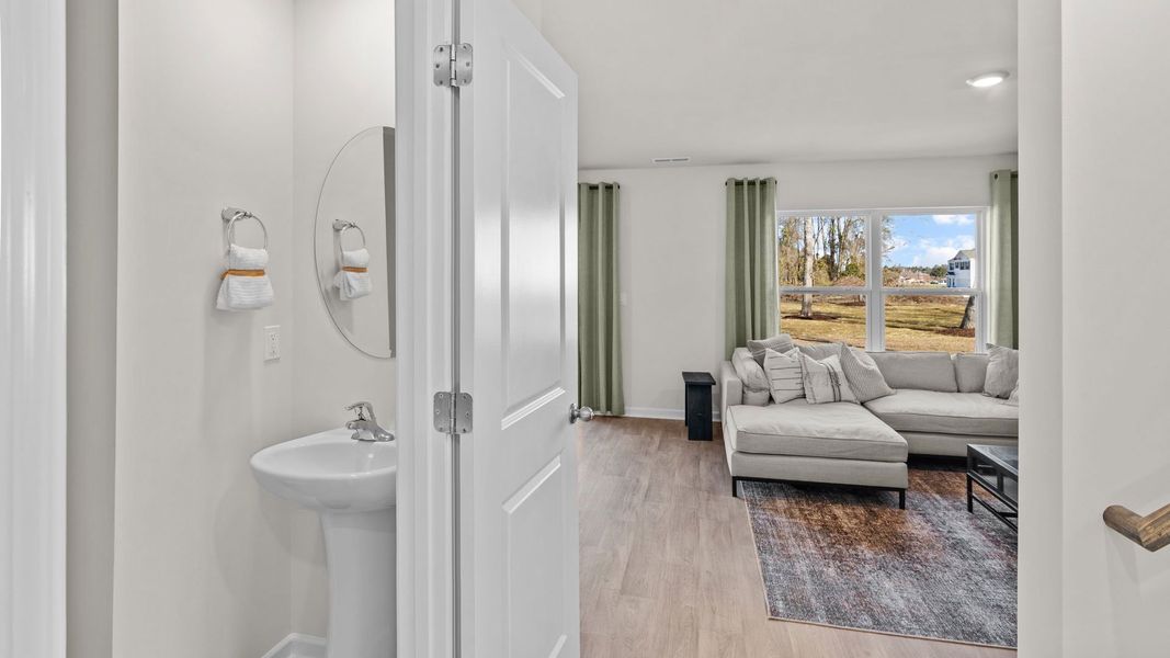 Furnished interior view inside a new home in Hunter Hill, Rocky Mount (Image 4).