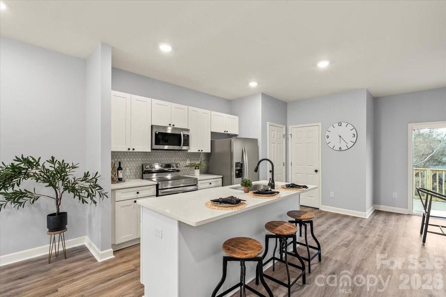 Furnished interior view inside a new home in , Statesville (Image 12). Furnished interior view inside a new home in , Statesville (Image 12).