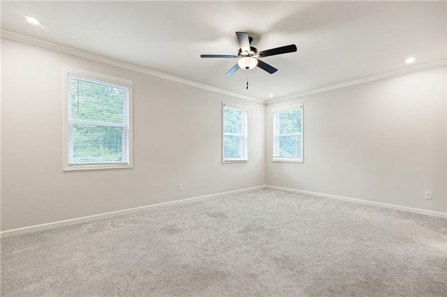 Spacious, unfurnished interior of a new home in Hillside Manor, Powder Springs (Image 40).