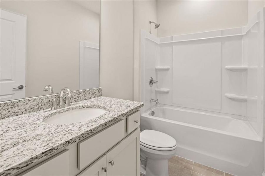 Furnished interior view inside a new home in Soleil Summit Chase, Snellville (Image 19).