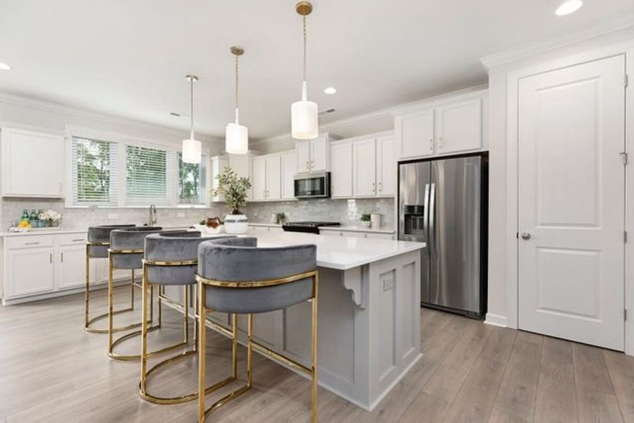 Representative furnished interior of a home built from the Huntley by True Homes in Whispering Hills, Locust (Image 4). Representative furnished interior of a home built from the Huntley by True Homes in Whispering Hills, Locust (Image 4).