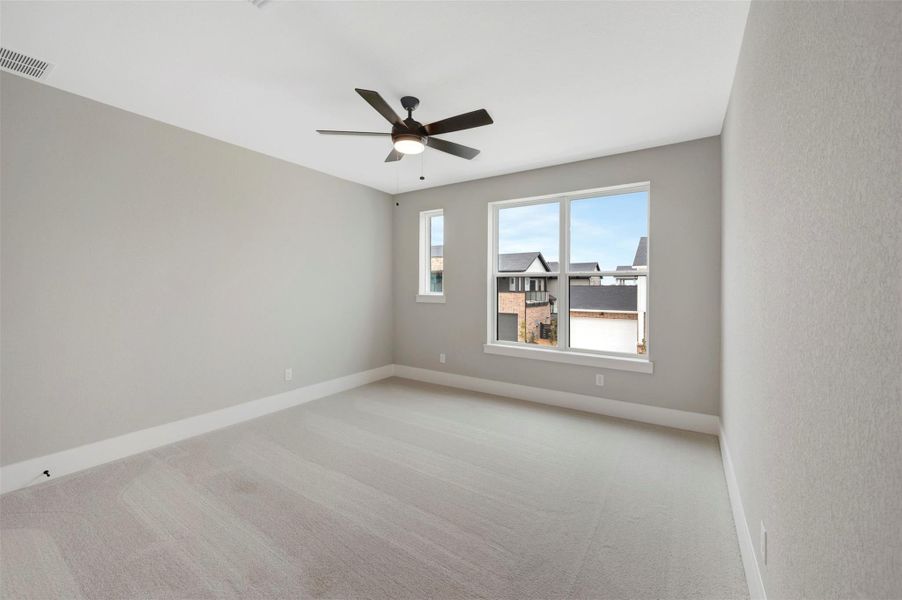 Spacious, unfurnished interior of a new home in Easthaven at Bridgeland Central - Horizon Collection, Cypress (Image 19).