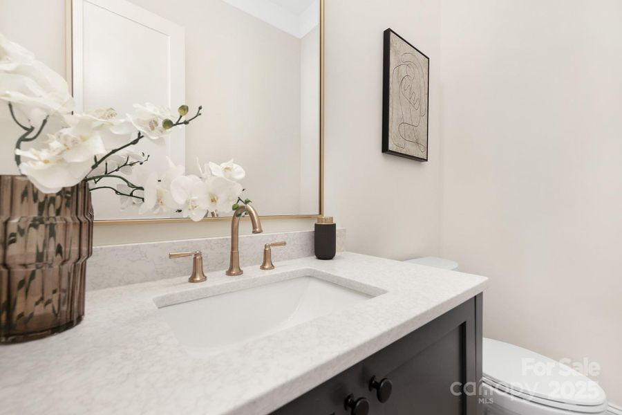 Furnished interior view inside a new home in , Charlotte (Image 24).