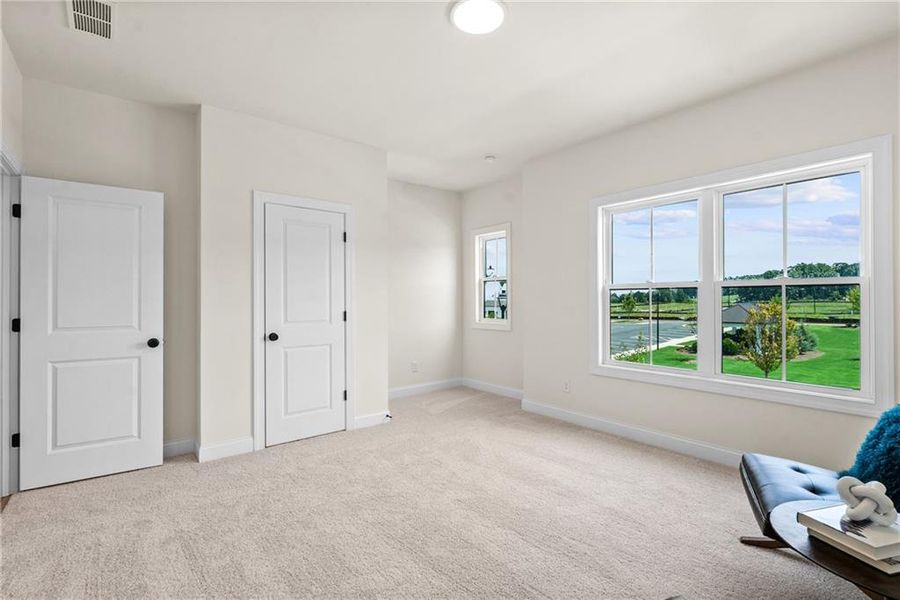 Spacious, unfurnished interior of a new home in Promenade at Sawnee Village, Cumming (Image 19). Spacious, unfurnished interior of a new home in Promenade at Sawnee Village, Cumming (Image 19).