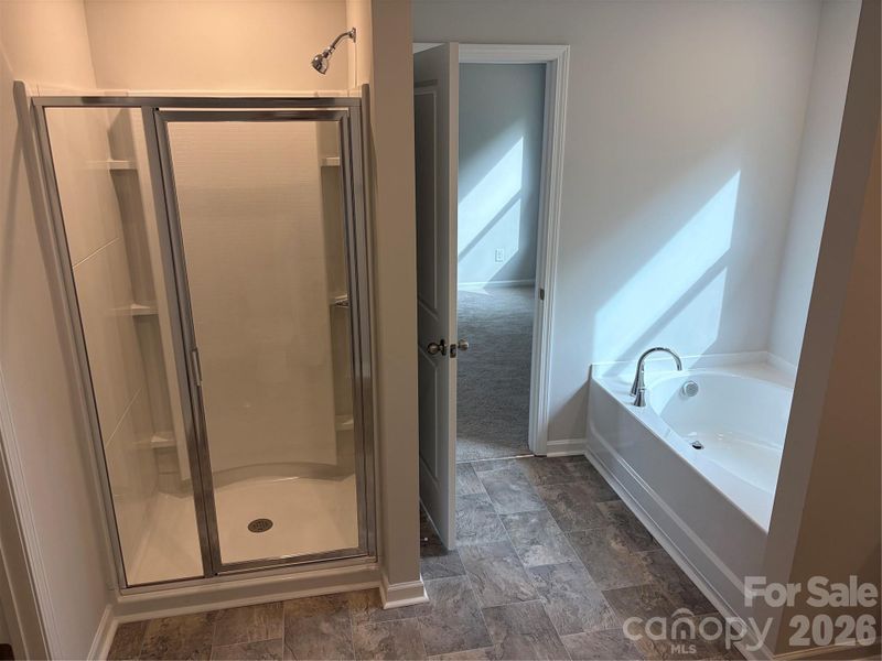 Primary bathroom Primary bathroom