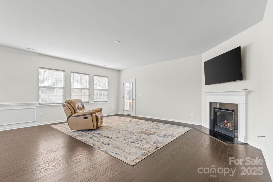 Furnished interior view inside a new home in Bell Farm: 60's, Statesville (Image 17).