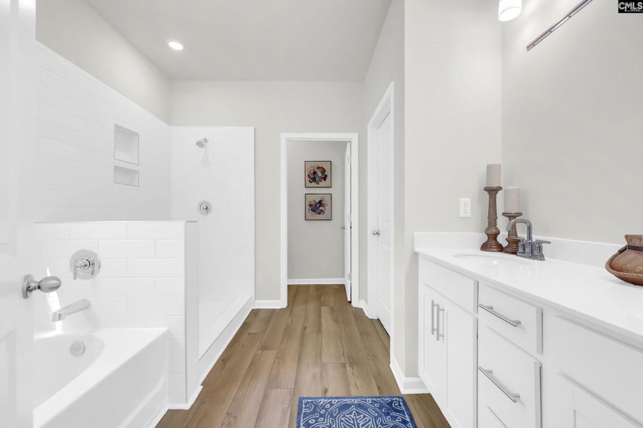 Furnished interior view inside a new home in Blythewood Farms, Blythewood (Image 12).