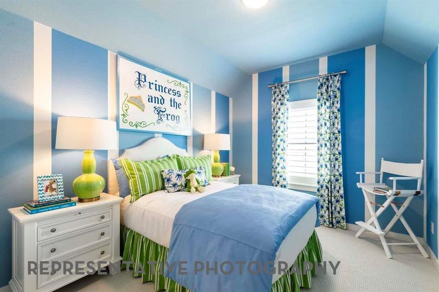 Furnished interior view inside a new home in Mosaic, Celina (Image 19).
