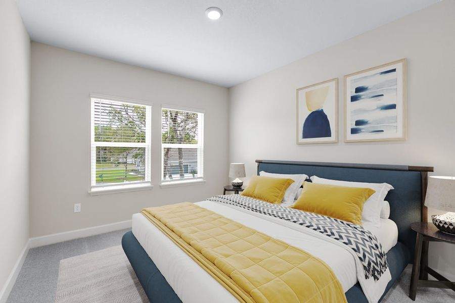 Representative furnished interior of a home built from the La Palma by Taylor Morrison in Colbert Landings, Palm Coast (Image 9).