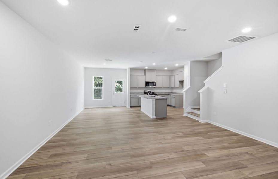Spacious, unfurnished interior of a new home in Cambria, Garner (Image 42).