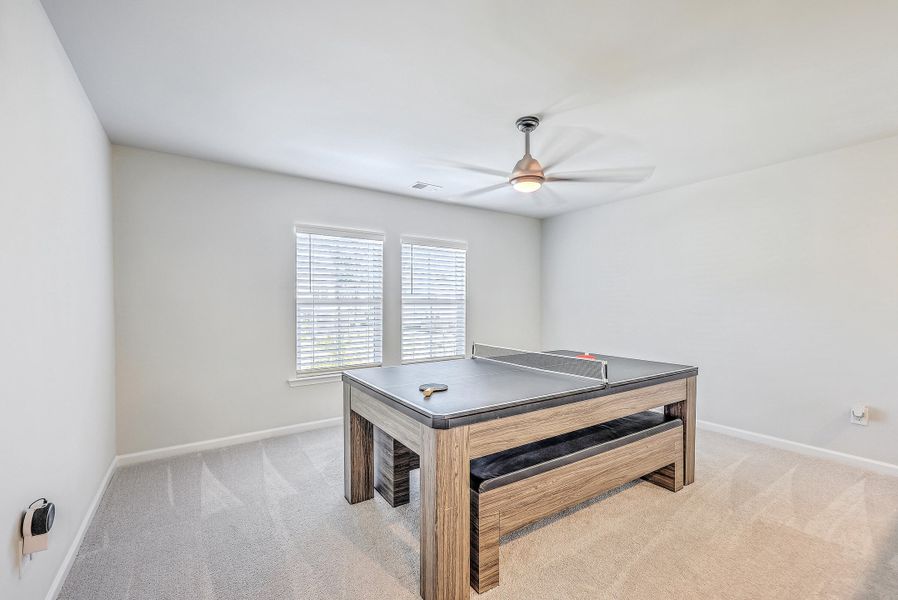 Furnished interior view inside a new home in Limehouse Village: Arbor Series, Summerville (Image 8). Furnished interior view inside a new home in Limehouse Village: Arbor Series, Summerville (Image 8).