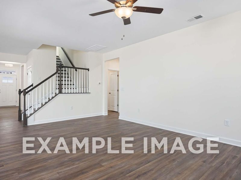 Spacious, unfurnished interior of a new home in Woodland Crossing, Zebulon (Image 14).