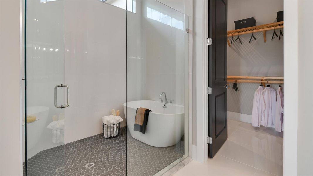 Furnished interior view inside a new home in Mosaic, Port St. Lucie (Image 42).