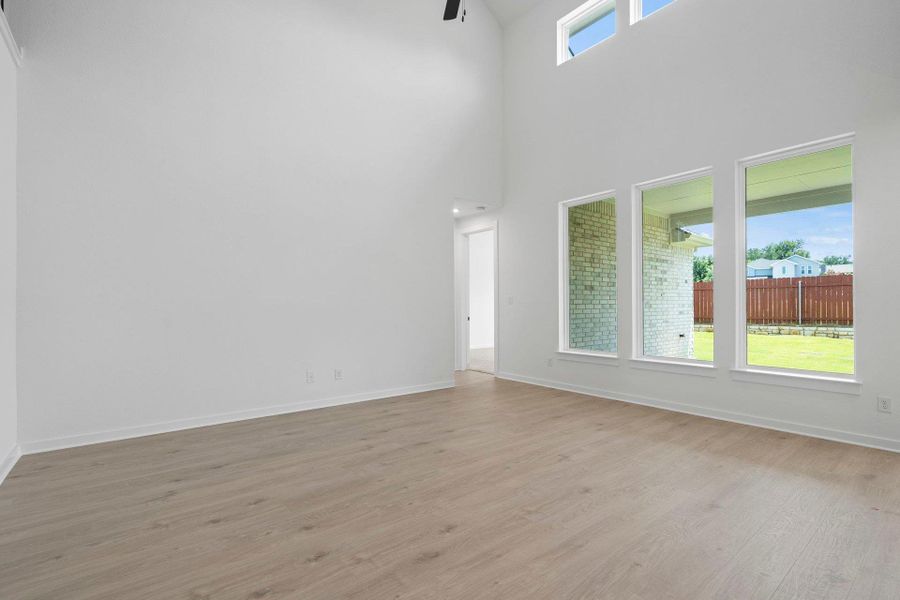 Family Room with soaring ceiling Family Room with soaring ceiling