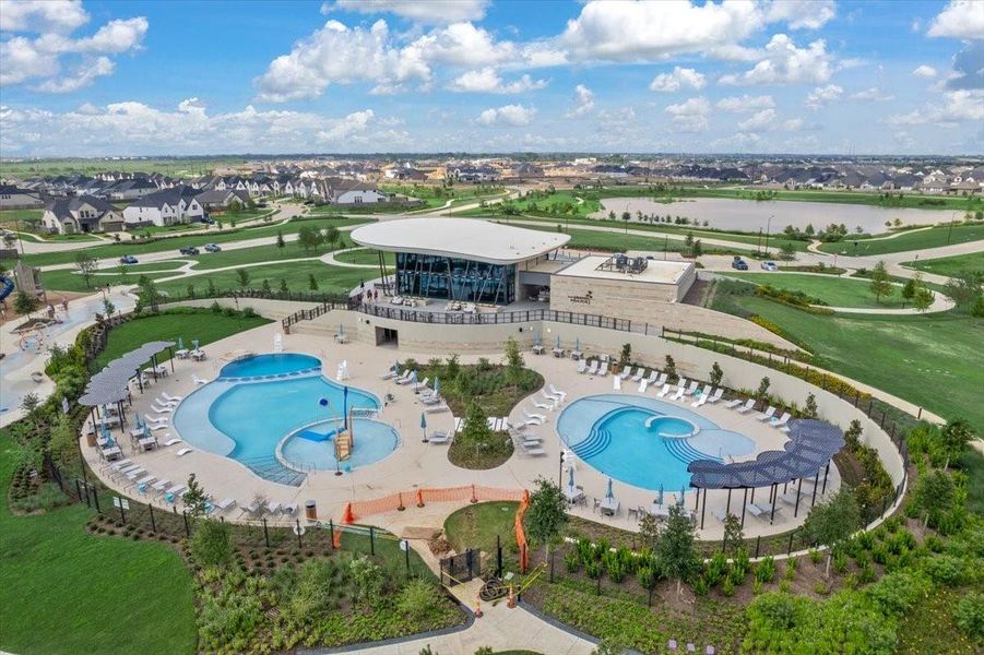 The Sundancer complex at the Grand Prairie. Featuring a clubhouse, 2 pools - family pool & adult pool, playground w/zip line. The Sundancer complex at the Grand Prairie. Featuring a clubhouse, 2 pools - family pool & adult pool, playground w/zip line.