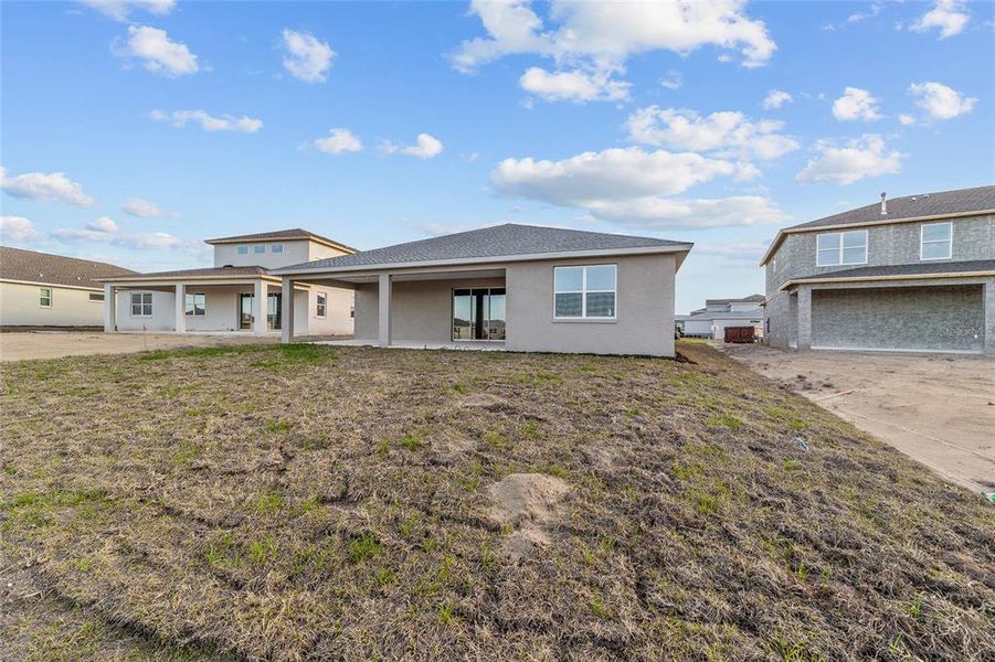 Exterior details and patio area of a home in Calesa Township, Ocala (Image 30).