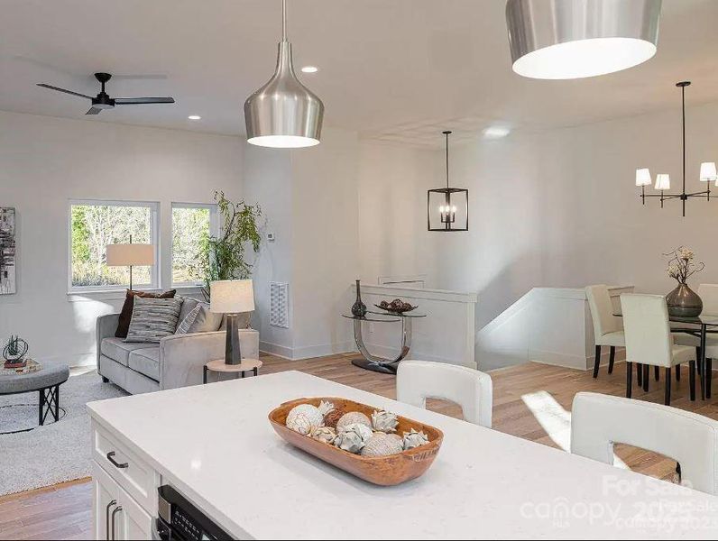 Furnished interior view inside a new home in , Asheville (Image 13).